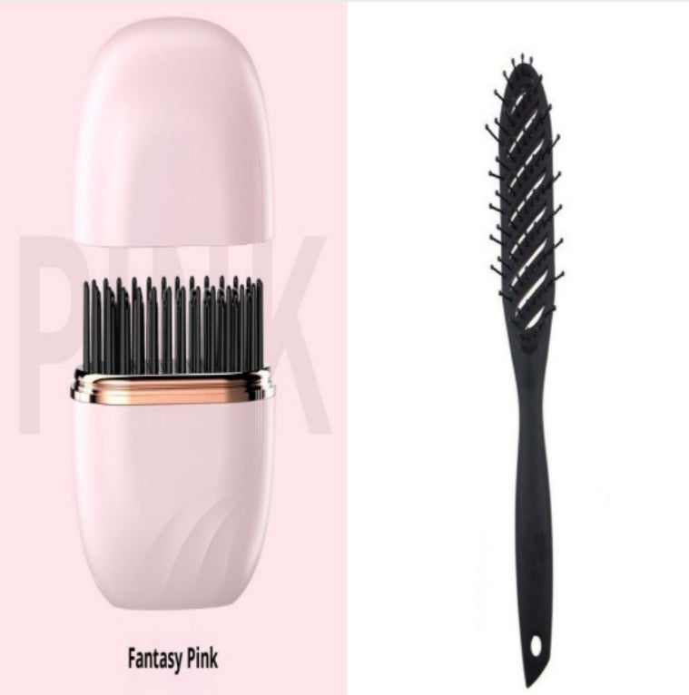 Mini Hair Straightening Comb for Anti-Frizz