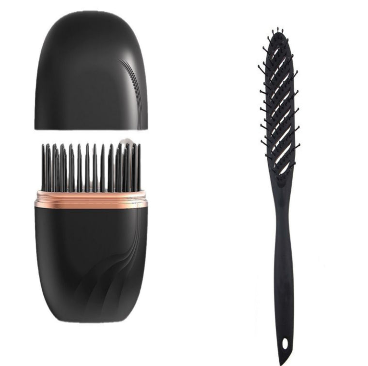 Mini Hair Straightening Comb for Anti-Frizz