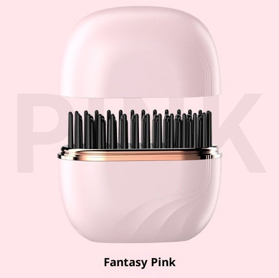 Mini Hair Straightening Comb for Anti-Frizz