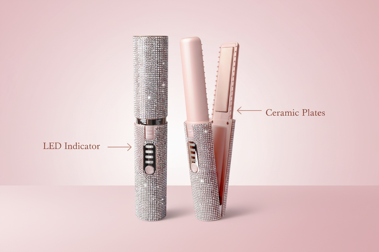 Wireless Portable Diamond Straightener